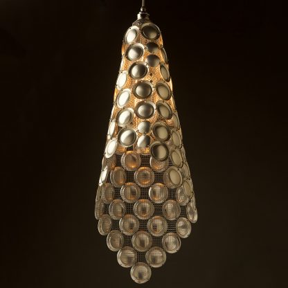Cone Pendant Light fitting of aluminum can bases
