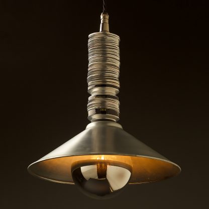 Raw Drop Tube Pendant Light Fitting of Can Base’s